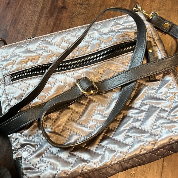 Mona B Grey Crossbody Purse - Picture 7 of 7